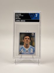 2010 VG 7 Panini Lionel Messi Gray Back sticker