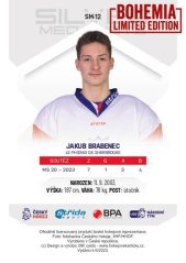 Jakub Brabenec 2022/23 MK Silver Medalists U20 -  Bohemia Chips edition