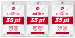 Magnetic Multi-Holder for 3 Cards with UV Protection