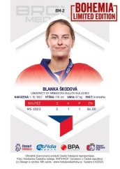 Blanka Škodová 2022/23 MK Bronze Medalists Women  - Bohemia Chips edition