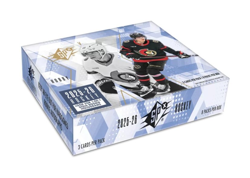 2025/26 UD SPx Hockey Hobby box