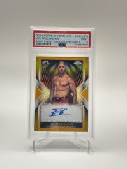 2024 PSA 9 Topps Chrome UFC Jiří Procházka Gold Auto #MEAJPR (91836600)