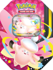 Pokémon Mega Moonlit Tin Mega Clefable EX