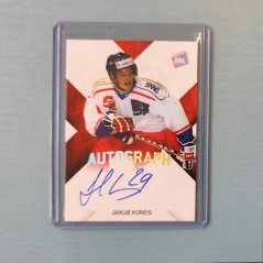 Jakub Koreis 2025 MK Cards EXPO Hradec Autograph Silver Rainbow