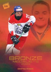 Kristýna Pátková 2022/23 MK Bronze Medalists Women  - Bohemia Chips edition