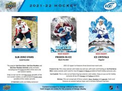 2021/22 UD ICE Hockey Hobby balíček