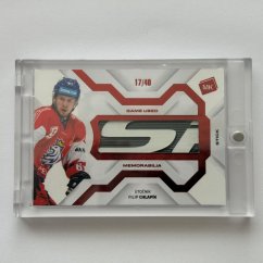Filip Chlapík 2021/22 MK Národní tým Game Used Memorabilia RED 17/40