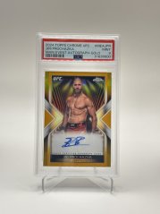 2024 PSA 9 Topps Chrome UFC Jiří Procházka Gold Auto #MEAJPR (91836600)