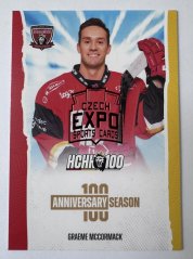 Graeme McCormack  2025 MK 100 let na soutoku - Cards EXPO ražba