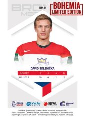 David Sklenička 2021/22 MK Bronze Medalists - Bohemia Chips edition
