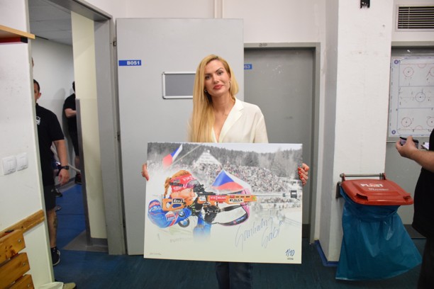 Gabriela Soukalová - MK Expo Pardubice - Signed Artwork, numbered xx/10