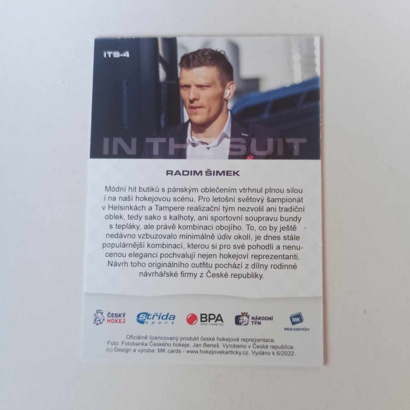 Radim Šimek 2022  MK IN THE SUIT - PROMO ražba