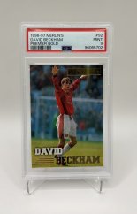 1996/97 PSA 9 Merlins David Beckham Premier Gold #92 (96065702)