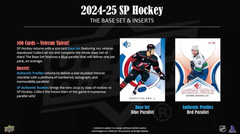 2024/25 UD SP Hockey Blaster Pack
