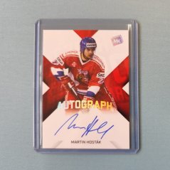 Martin Hosták  2025 MK Cards EXPO Hradec Autograph Silver Rainbow