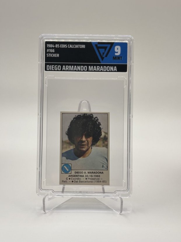 1984/85 VG 9 Edis Diego Maradona Calciatori Sticker