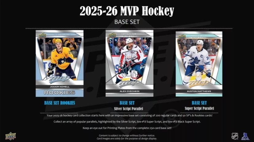 2025/26 UD MVP Hobby Pack