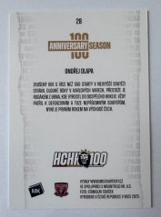 Ondřej Dlapa 2025 MK 100 let na soutoku - Cards EXPO ražba