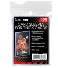 Card Sleeves Soft Sleeves THICK 180 pt plus (100 pcs)