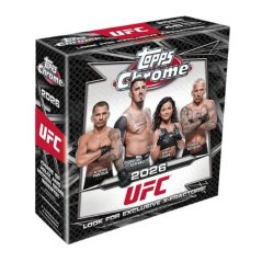 2026 Topps Chrome UFC Mega box