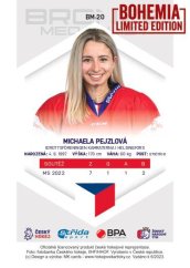 Michaela Pejzlová 2022/23 MK Bronze Medalists Women  - Bohemia Chips edition