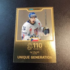 Zbyněk Irgl 2019 MK Unique Generation  bez podpisu PROMO ražba