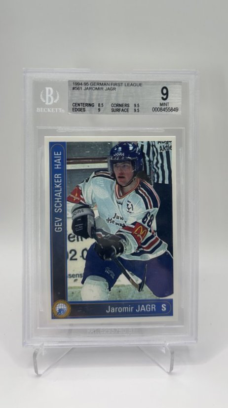 1994/95 Beckett 9 German League Jaromír Jágr #561 (0008455849)