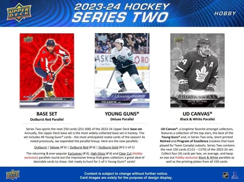 2023/24 UD Series 2 TIN box
