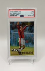 1996/97 PSA 9 Merlins David Beckham Premier Gold #92 (96065702)