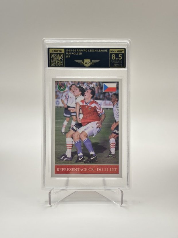 1995/96 AP 8.5. Papyro Czech League Jan Koller #284 (240726)