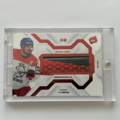 Jan Ščotka 2021/22 MK Národní tým Game Used Memorabilia RED 06/40