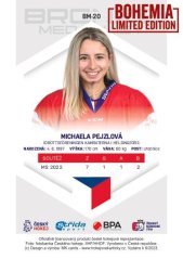 Michaela Pejzlová 2022/23 MK Bronze Medalists Women  - Bohemia Chips edition