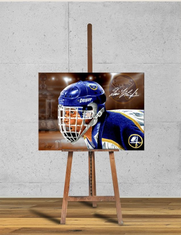 Dominik Hašek - MK Expo Pardubice - Signed Artwork, numbered xx/10