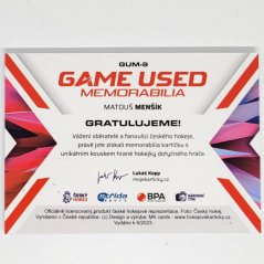 Matouš Menšík 2022/23 MK Národní tým GUM Stick Blue