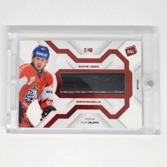 Filip Chlapík 2021/22 MK Game Used Memorabilia Stick RED 02/40