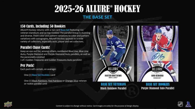 2025/26 UD Allure Hobby Pack