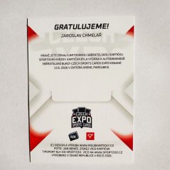 Jaroslav Chmelař 2026 MK Cards EXPO Pardubice Autograph Gold xx/10
