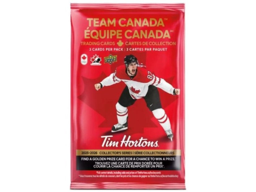 2025/26 UD Tim Hortons Team Canada Pack
