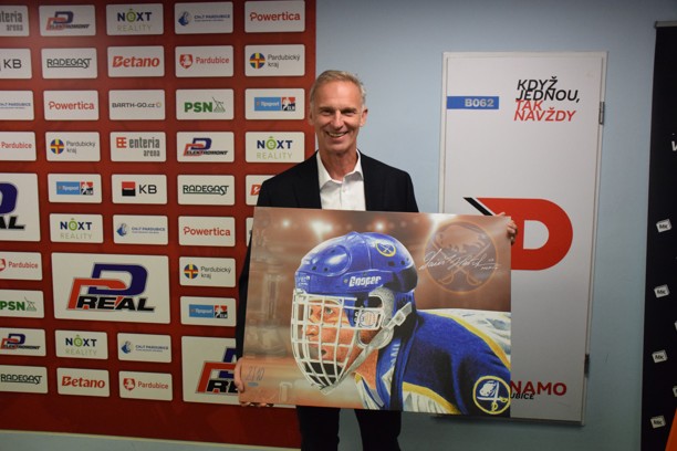 Dominik Hašek - MK Expo Pardubice - Signed Artwork, numbered xx/10