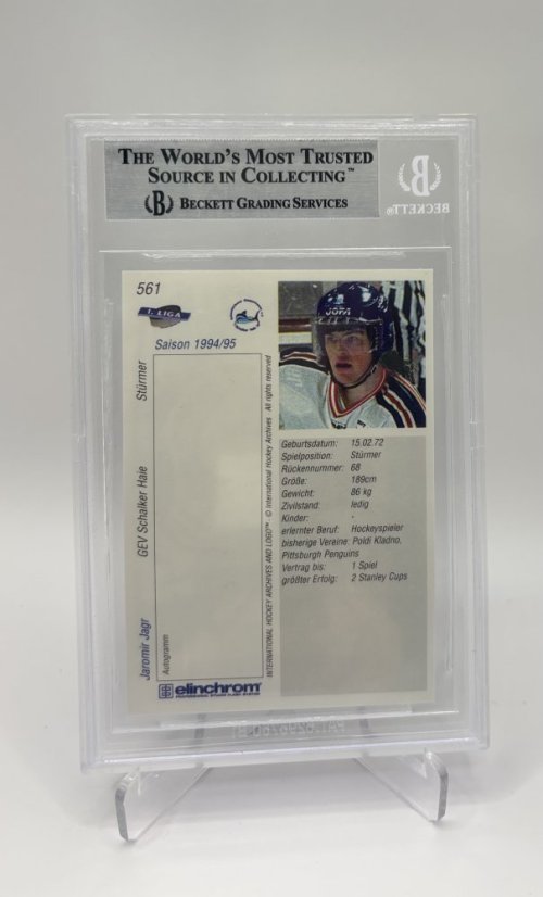 1994/95 Beckett 9 German League Jaromír Jágr #561 (0008455849)