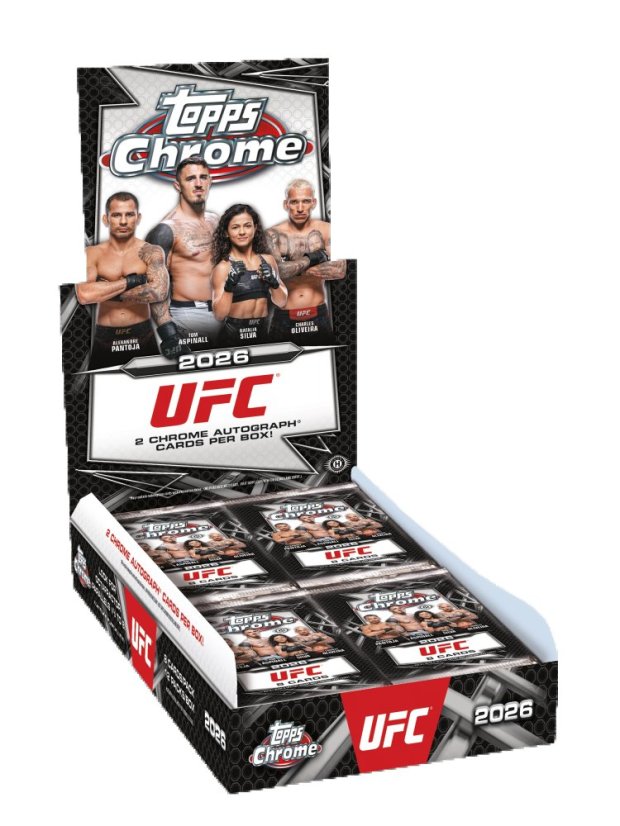 2026 Topps Chrome UFC Hobby box