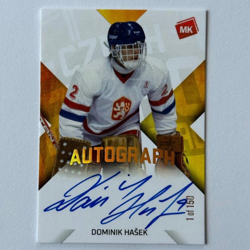 Dominik Hašek 2025 MK EXPO Autograph ČSSR 1984 1of150